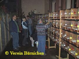 Neueinsteiger Uwe beobachtet das Treiben