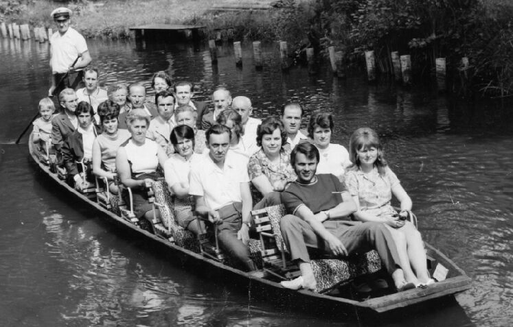 Züchterausflug in den Spreewald 1973